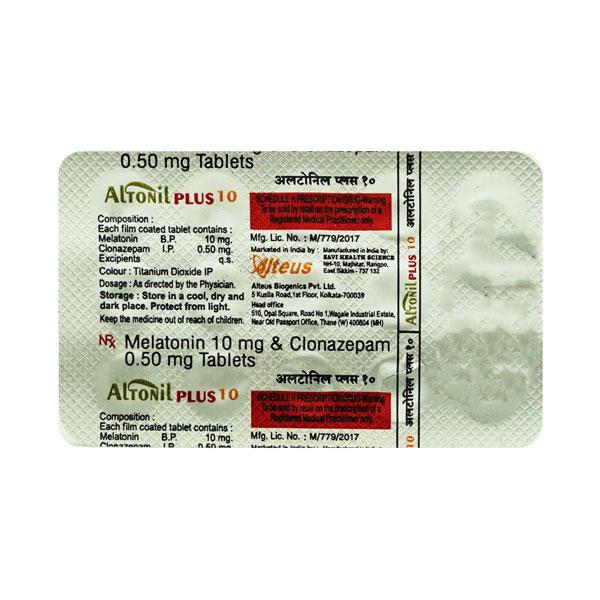 ALTONIL PLUS 10 Tablet 15's - Global Surgicals