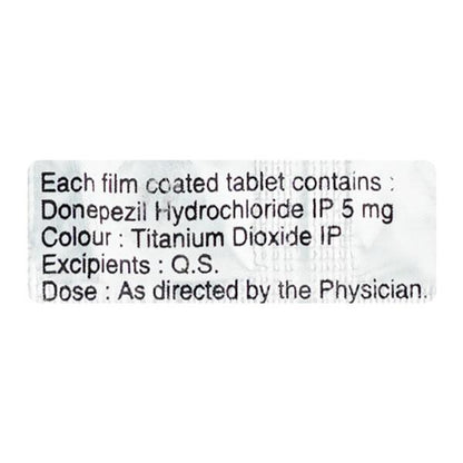 Alzil 5mg Tablet 10'S - Global Surgicals