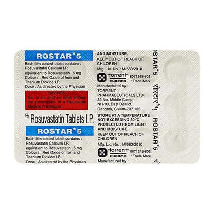 ROSTAR 5mg Tablet 15's