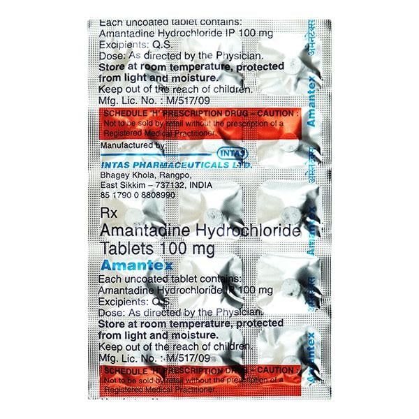 AMANTEX 100mg Tablet 15's - Global Surgicals