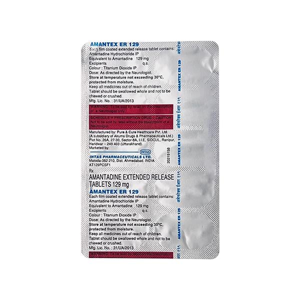 AMANTEX ER 129 Tablet 10's - Global Surgicals
