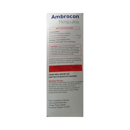 AMBROCON Respules 5x2ml - Global Surgicals