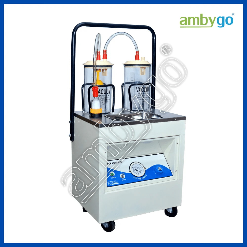 Ambygo Deluxe Suction Machine 1/2HP - Global Surgicals