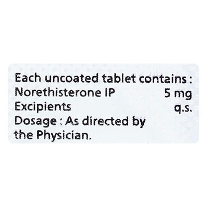 AMENOR 5mg Tablet 10's - Global Surgicals