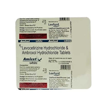Amicet Tablet 10'S - Global Surgicals