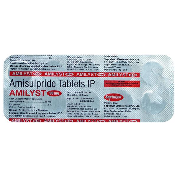 AMILYST 50mg Tablet 10's - Global Surgicals