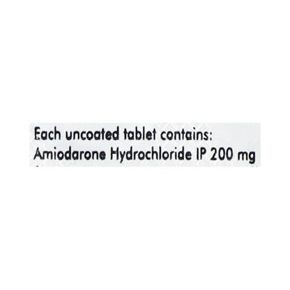 Amiodar 200mg Tablet 10'S - Global Surgicals