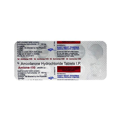 Amione 100mg Tablet 10'S - Global Surgicals