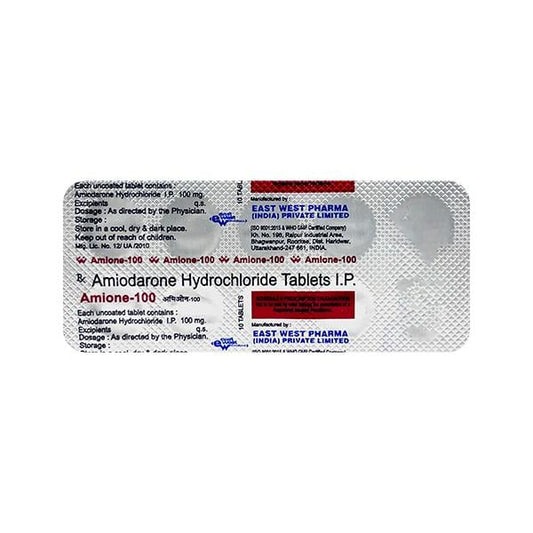 Amione 100mg Tablet 10'S - Global Surgicals