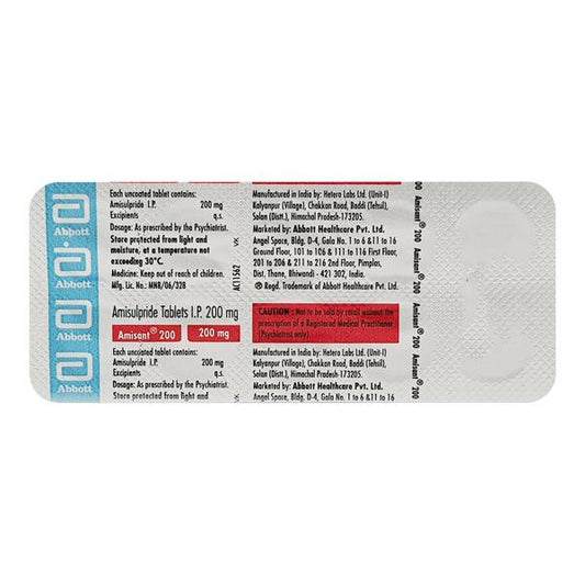 Amisant 200mg Tablet 10'S - Global Surgicals