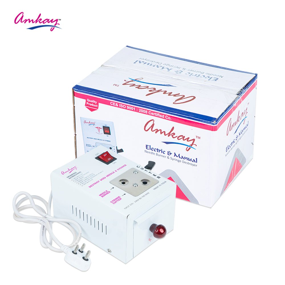 Amkay Needle & Syringe Destroyer - Global Surgicals