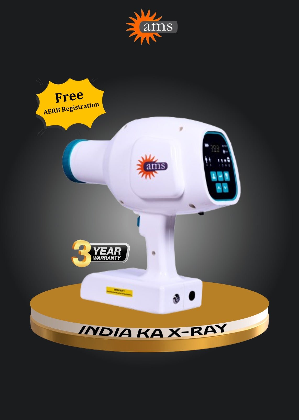 AMS DC Portable X - ray Machine - Global Surgicals
