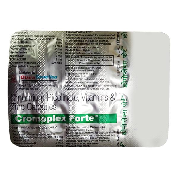 Cromoplex Forte Capsule 10'S