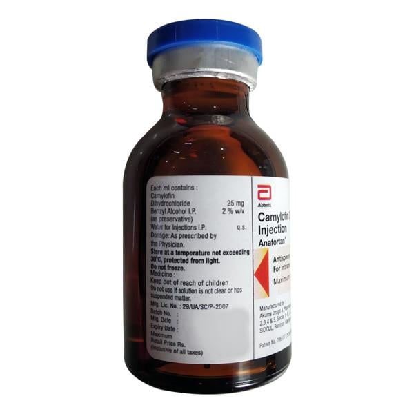 Anafortan 25mg Injection 20ml - Global Surgicals