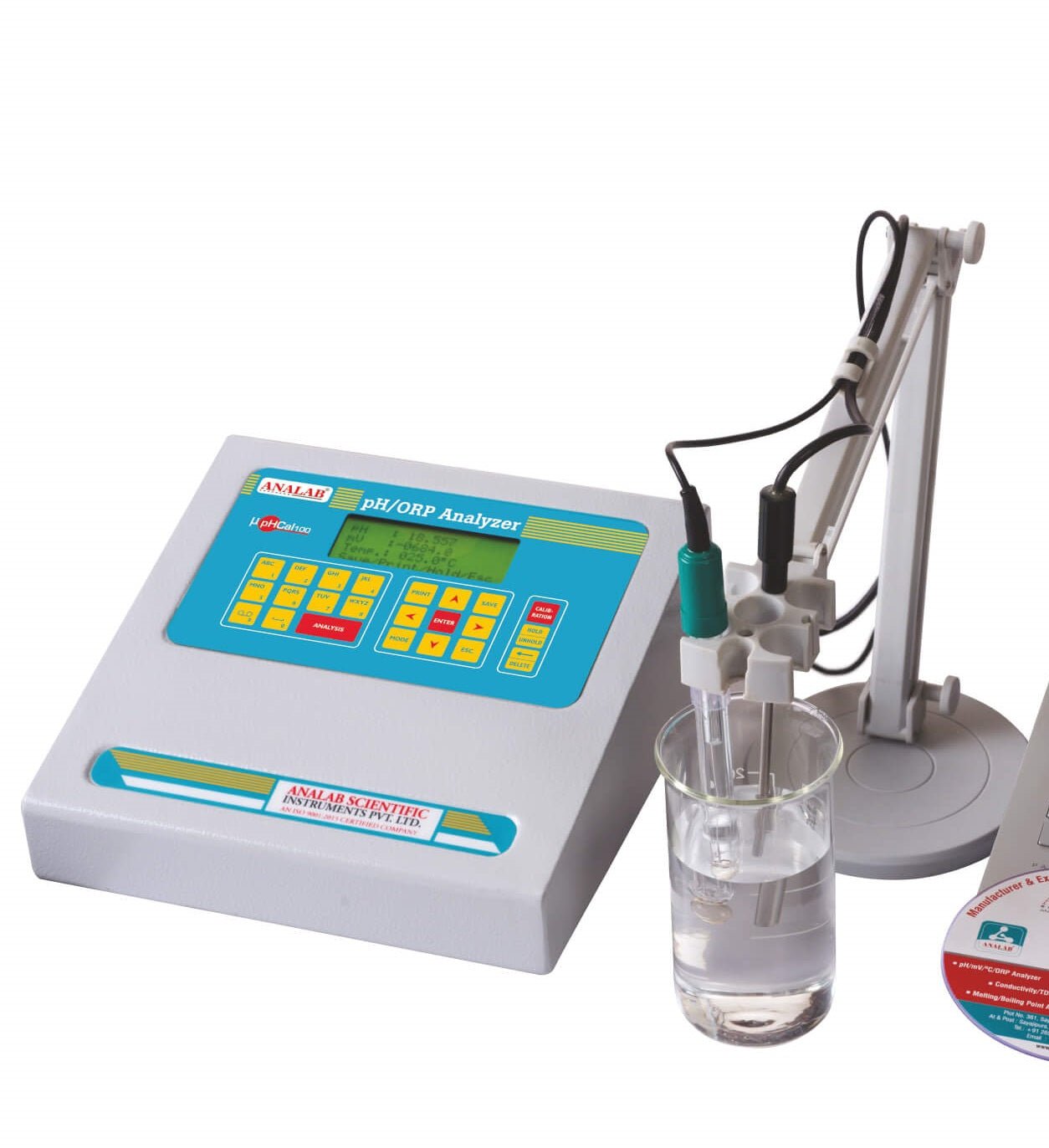 Analab pH/mV/C/ORP Analyzer - Global Surgicals