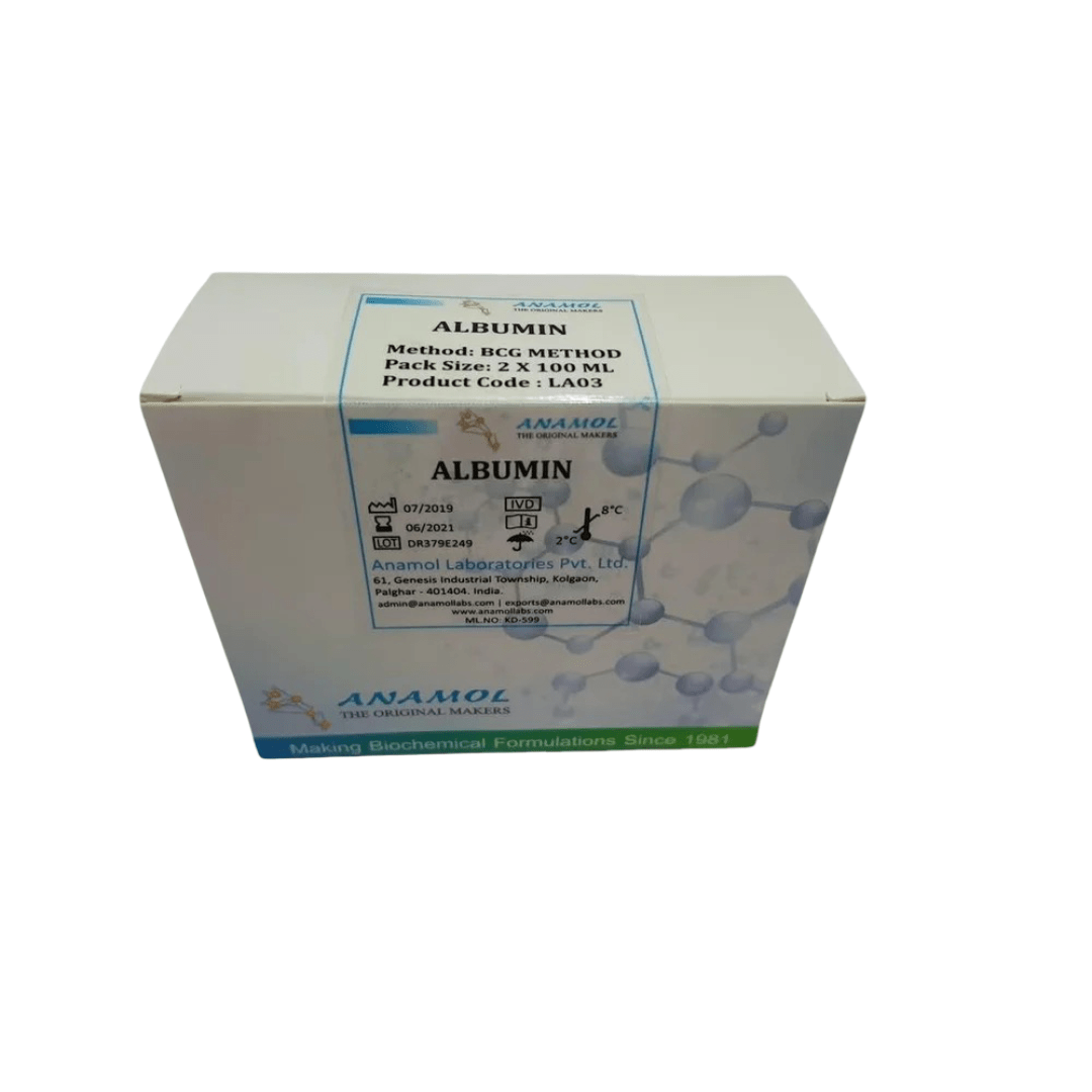 Anamol Albumin Biochemistry kits - Global Surgicals