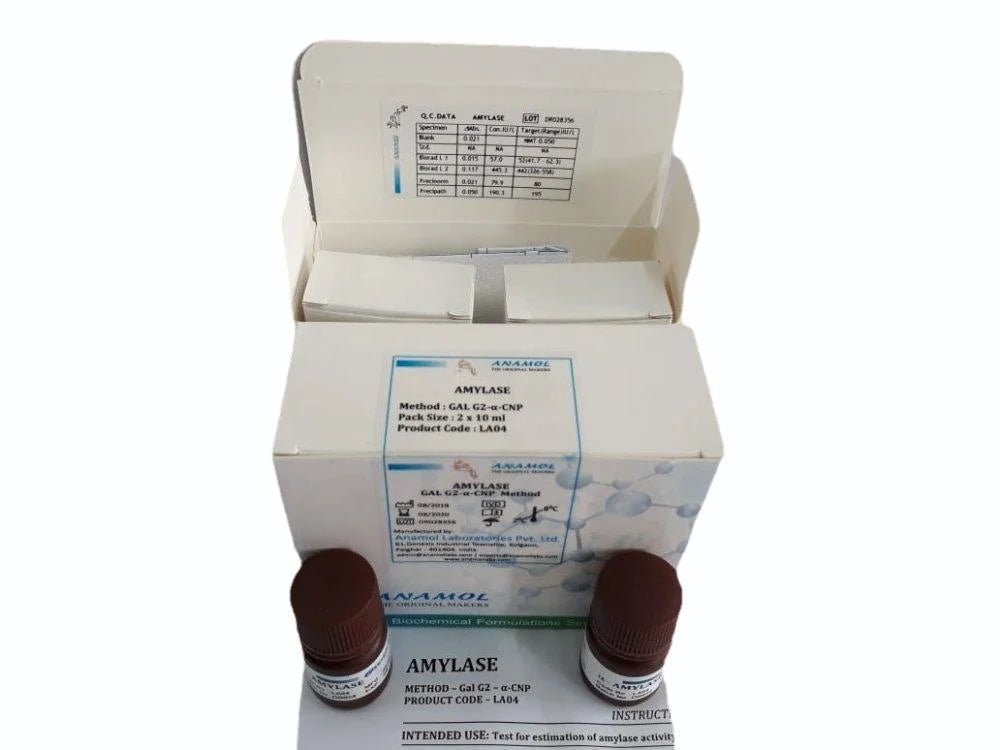 Anamol Amylase Biochemistry kits - Global Surgicals