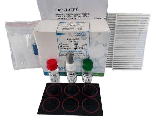 Anamol CRP Latex Slide Agglutination Serology - Global Surgicals