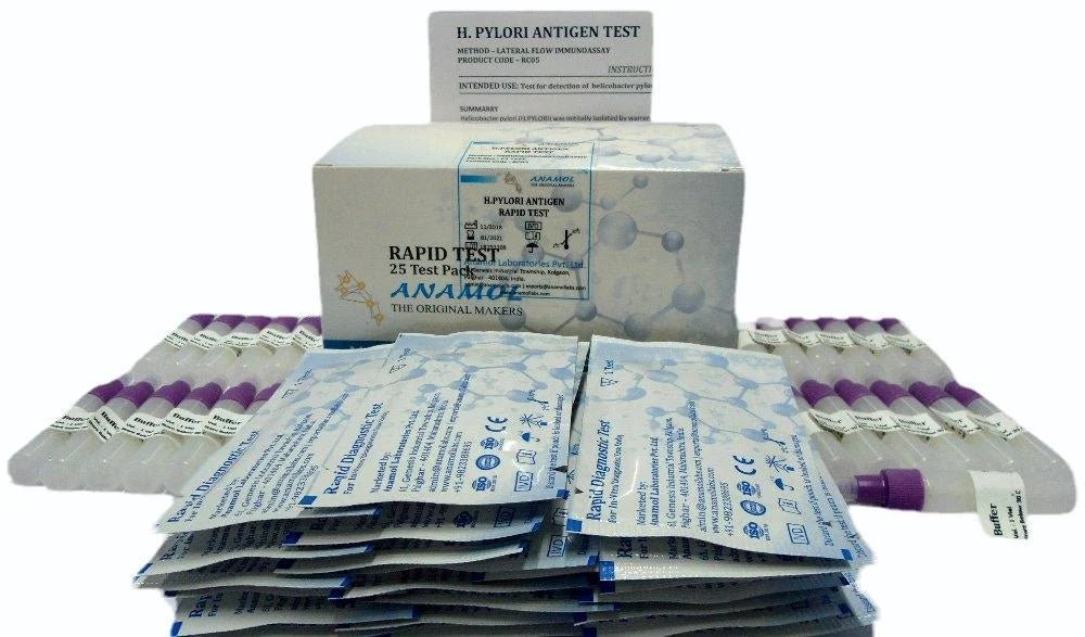 Anamol H Pylori Antigen Rapid Test kit - Global Surgicals
