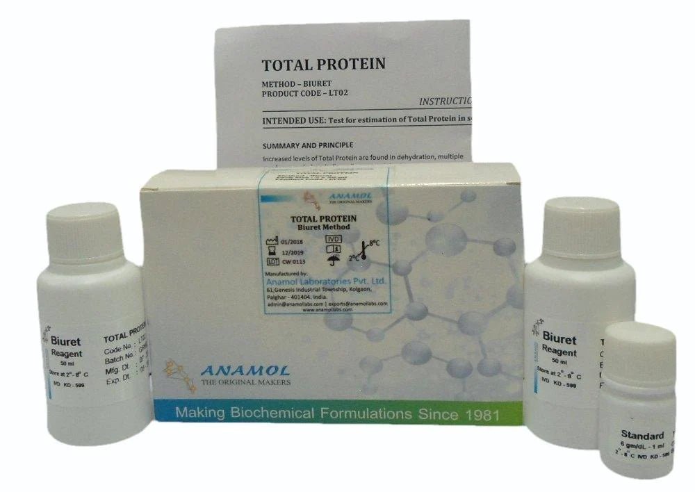 Anamol Total Protein Biochemistry kits - Global Surgicals