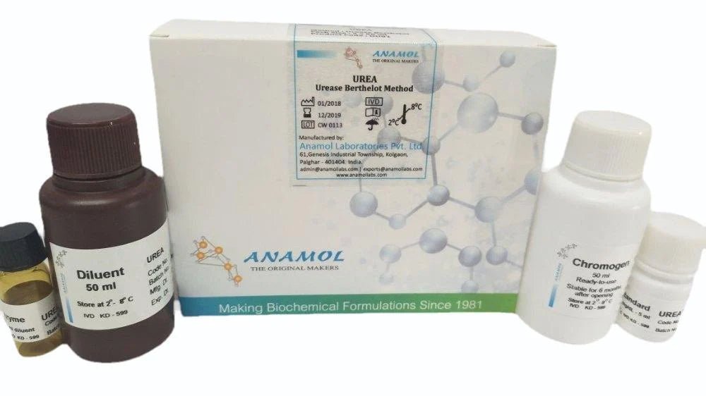 Anamol Urea Berthelot Biochemistry kits - Global Surgicals