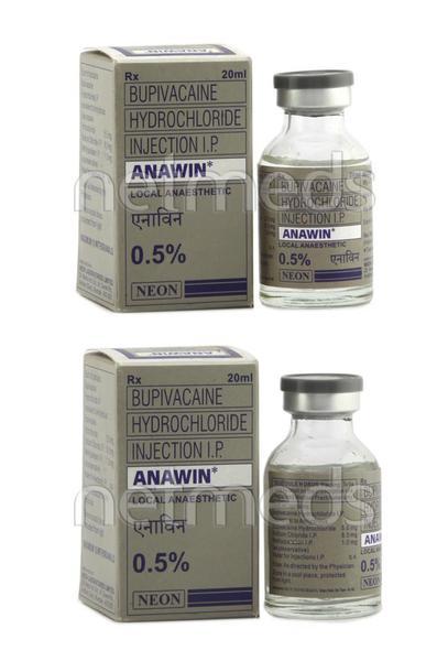 ANAWIN 0.5% Injection 20ml - Global Surgicals