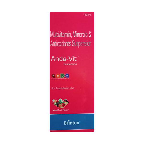 ANDA VIT MIXED FRUIT FLAVOUR Suspension 150ml - Global Surgicals