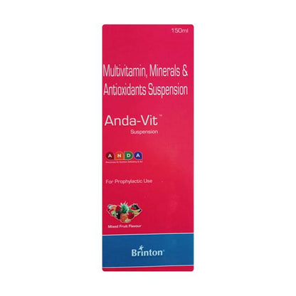 ANDA VIT MIXED FRUIT FLAVOUR Suspension 150ml - Global Surgicals