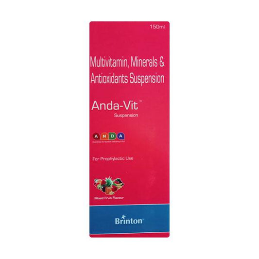 ANDA VIT MIXED FRUIT FLAVOUR Suspension 150ml - Global Surgicals