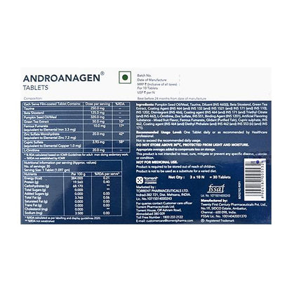 Androanagen Tablet 10'S - Global Surgicals