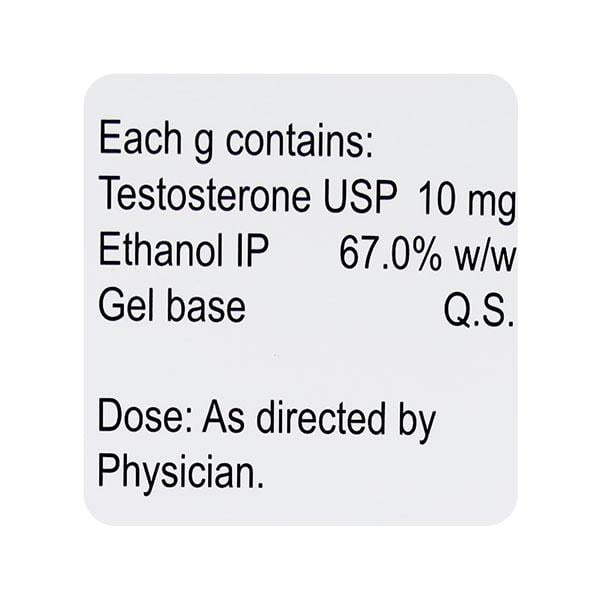 Androtas 1% Gel 75gm - Global Surgicals