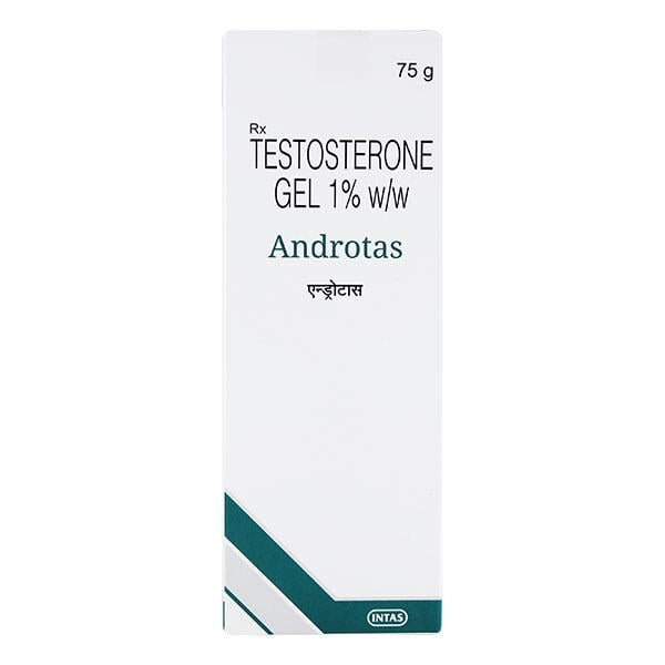 Androtas 1% Gel 75gm - Global Surgicals