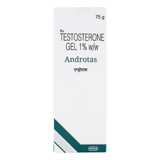 Androtas 1% Gel 75gm - Global Surgicals
