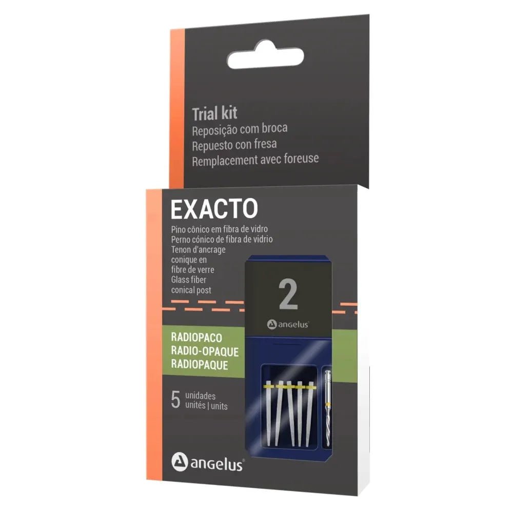 Angelus Exacto Translucent Trial Dental Bur Kit - Global Surgicals