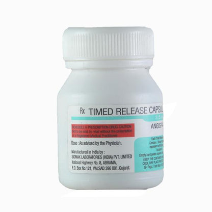 Angispan TR 2.5mg Capsule 25'S - Global Surgicals