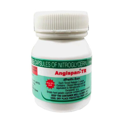 ANGISPAN TR NEW 2.5 Capsule 30's - Global Surgicals