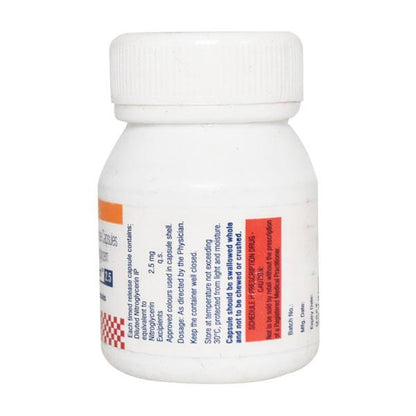 Angistat 2.5mg Capsule 25'S - Global Surgicals