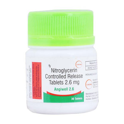 Angiwell 2.6mg Tablet 30'S - Global Surgicals