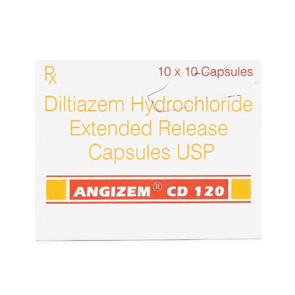 Angizem CD 120mg Capsule 10'S - Global Surgicals
