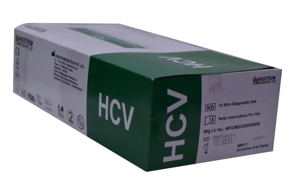 Angstrom Angcard HCV Rapid Card - Global Surgicals