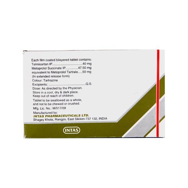 Sartel Beta 50 Tablet 15'S