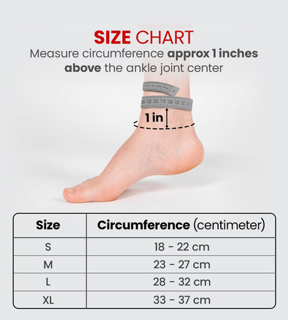 Ankle Brace with Adjustable Dial - Global Surgicals
