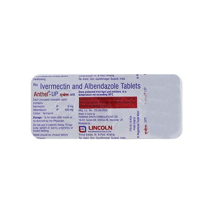 Anthel UP Tablet 1'S - Global Surgicals