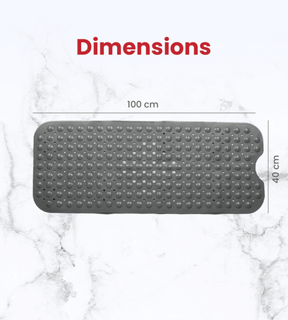 Anti Slip Mat for Bathroom Grey - Global Surgicals