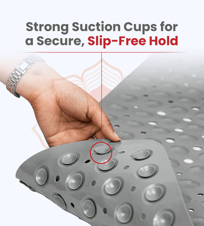 Anti Slip Mat for Bathroom Grey - Global Surgicals
