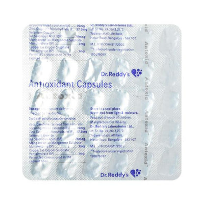 Antoxid Capsule 30'S - Global Surgicals