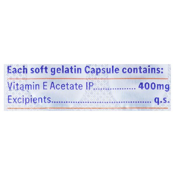ANTOXID E Softgel Capsule 15's - Global Surgicals