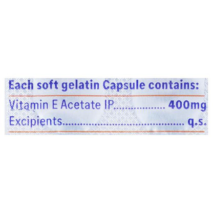 ANTOXID E Softgel Capsule 15's - Global Surgicals
