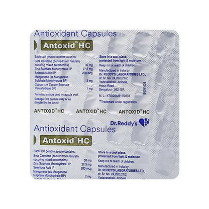 Antoxid HC Capsule 30'S - Global Surgicals