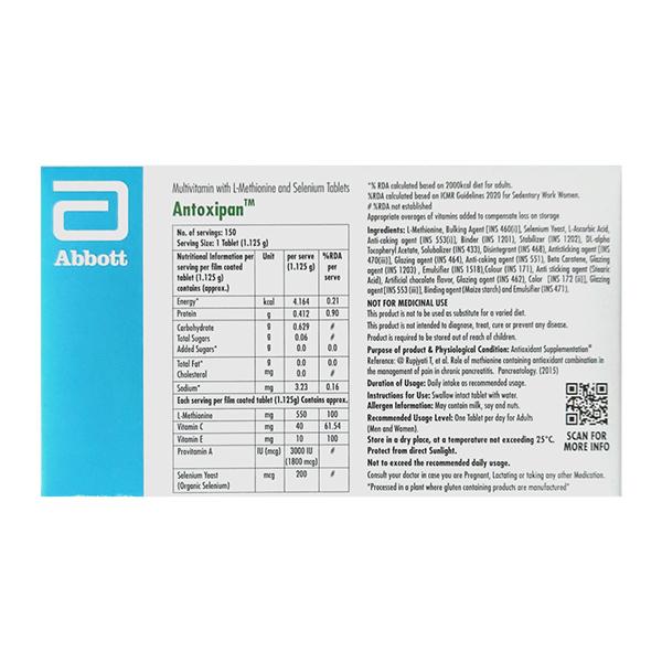 ANTOXIPAN GLUTEN FREE Tablet 15's - Global Surgicals